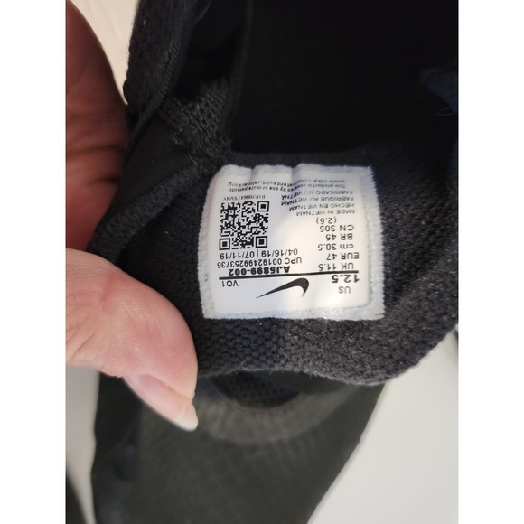 Nike Kobe Mamba Focus Black White Basketball Shoes AJ5899-002 Mens 12.5 - Picture 3 of 5